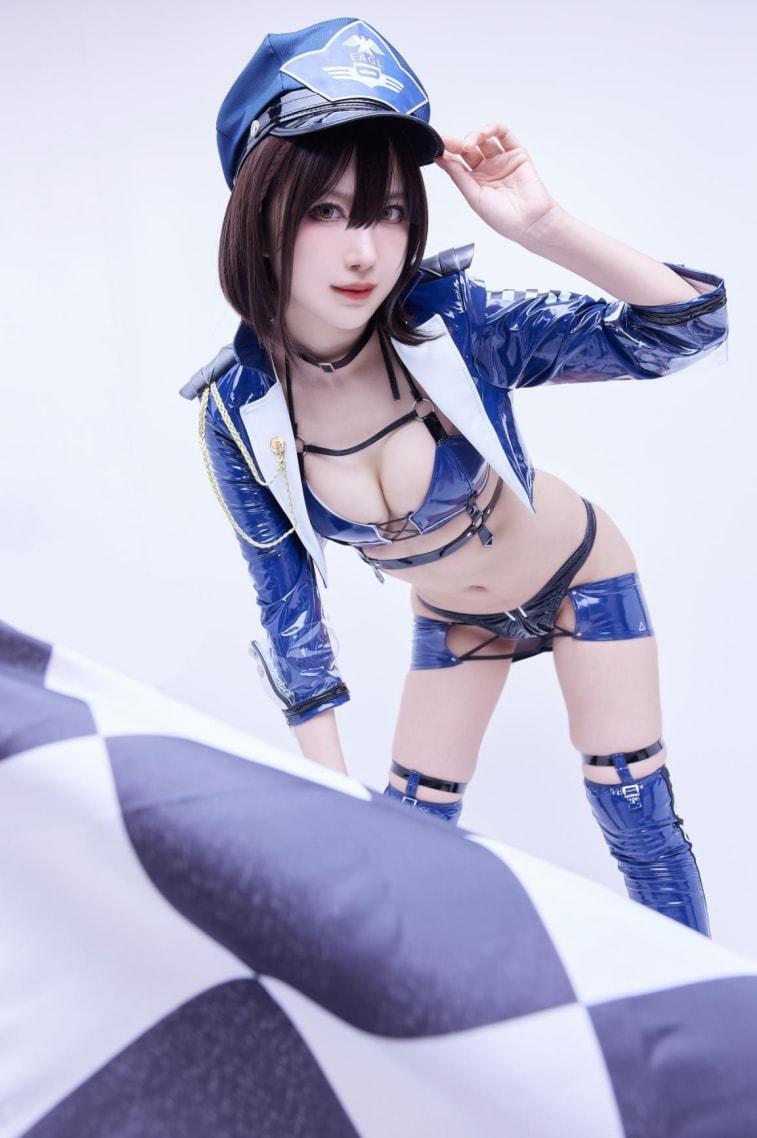Shika小鹿鹿 碧蓝航线-巴尔的摩赛车服-高端精品