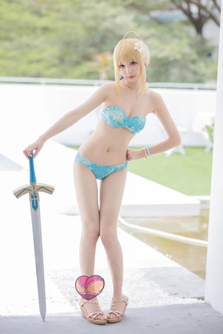 封疆疆v FGO Saber 泳装-最佳作品
