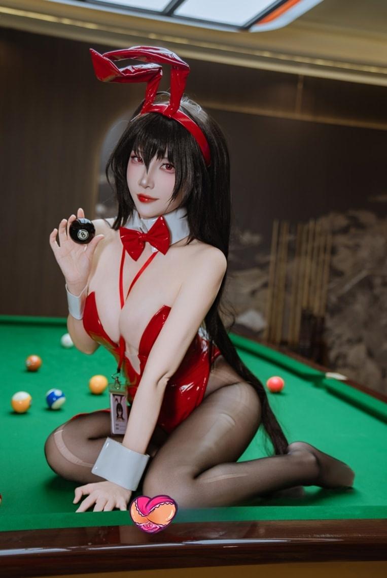 二佐Nisa – 碧蓝航线-大凤·桌球兔女郎-高端精品