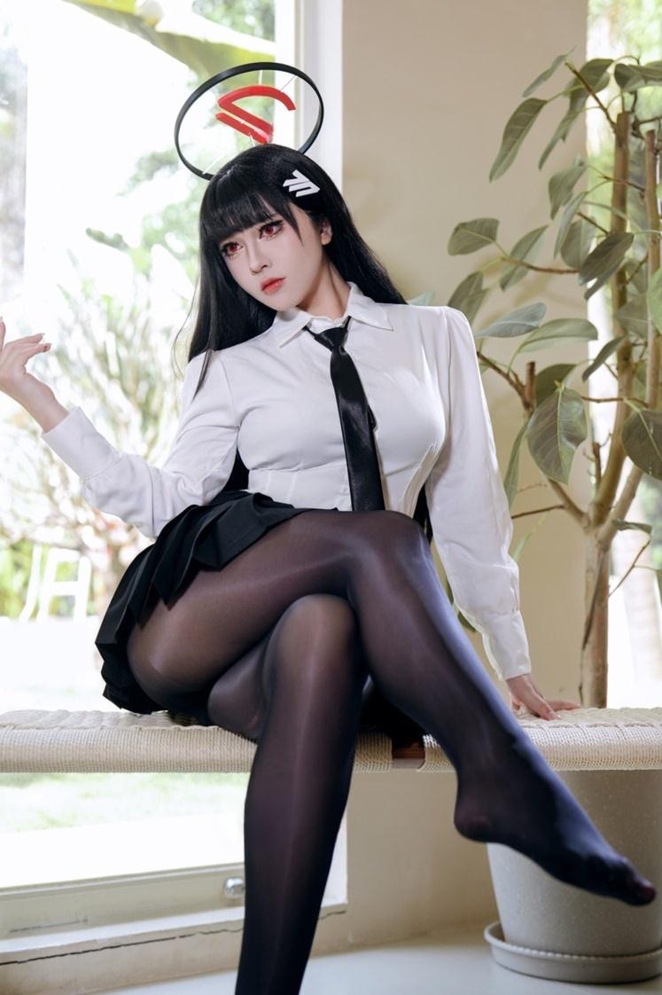 半半子 蔚蓝档案 调月莉音 制服+竞泳-精美资源